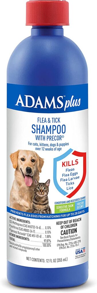 Adams Plus Dog Flea Tick Shampoo Total Vet Adams Plus Dog Flea Tick Shampoo