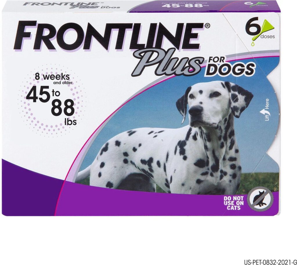Frontline Plus Topical Flea Tick for Dogs Total Vet Frontline Plus Topical Flea Tick for Dogs