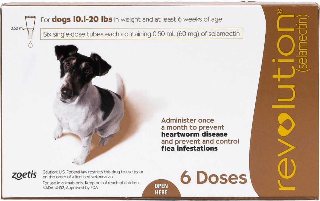 Revolution Topical Dog Flea Tick Treatment Total Vet Revolution Topical Dog Flea Tick Treatment