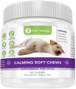 VetVirtue Calming Treats for Dogs Total Vet Vet Virtue Calming Treats for dogs