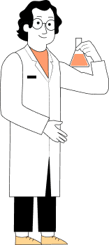 ethnic-man-04 veterinarians with lab coat caricature