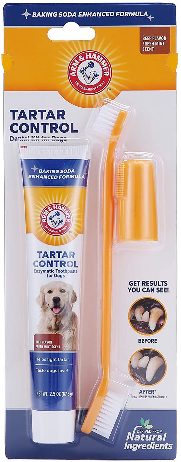 Total Vet Arm Hammer for Pets Tartar Control Kit
