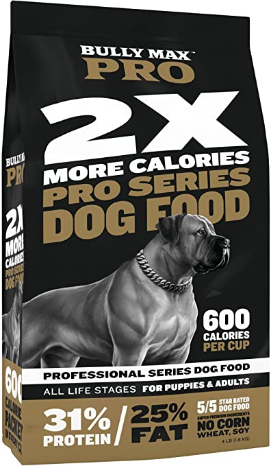 Total Vet Bully Max 2X Calorie Dry Dog Food PRO Series