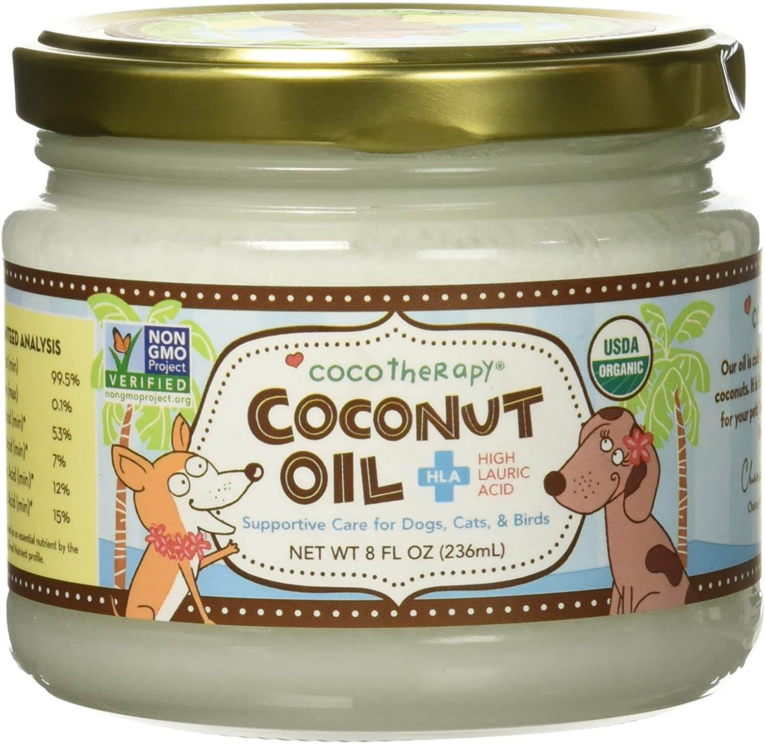 Total Vet CocoTherapy Organic Virgin Coconut Oil