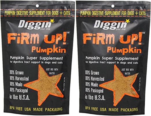 Total Vet Diggin' Your Dog Firm UP! Pumpkin Super Supplement for Dogs