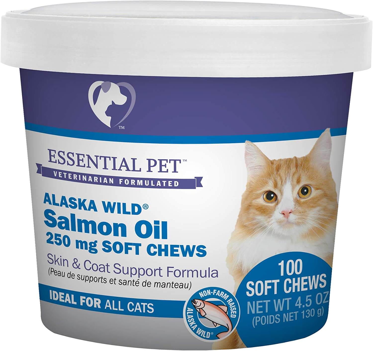 Total Vet Essential Pet Alaska Wild Salmon Oil Soft Chews