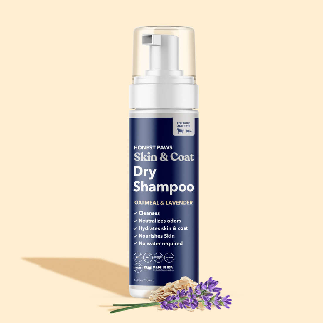 Honest Paws Dry Shampoo for Pets