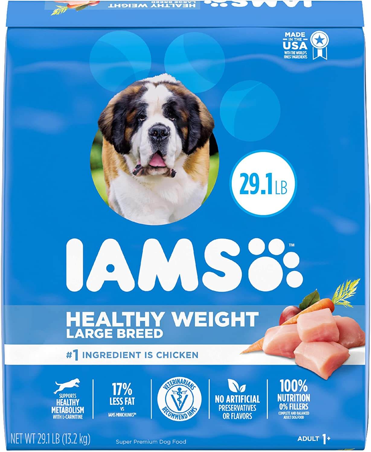 Total Vet IAMS Adult Healthy Weight Control Dry Dog Food