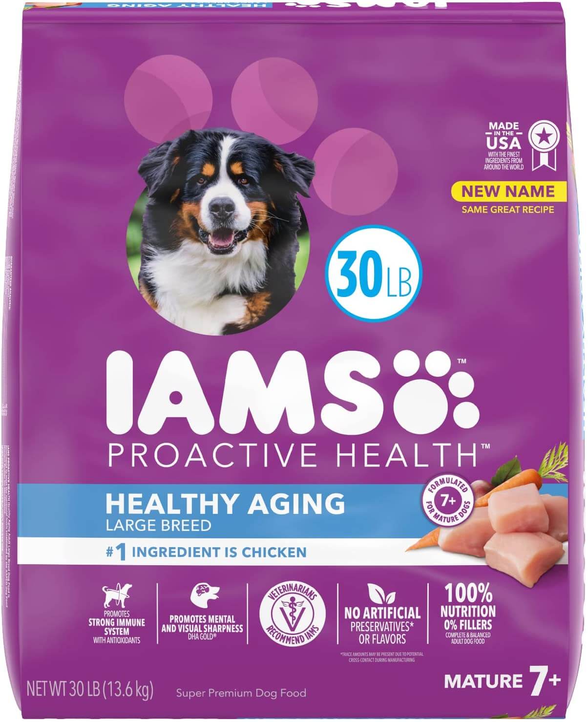 Total Vet IAMS Healthy Aging Mature Adult Dry Dog Food