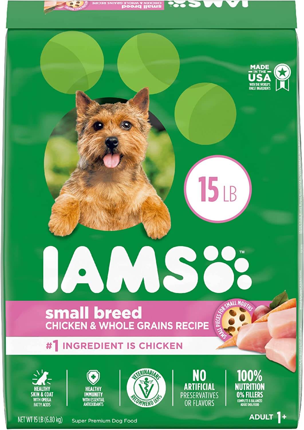 Total Vet IAMS Proactive Health Small Toy Breed Dry Dog Food for Small Dogs