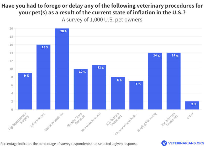 Total Vet Inflation Impact on Pet Owner Vet Visits