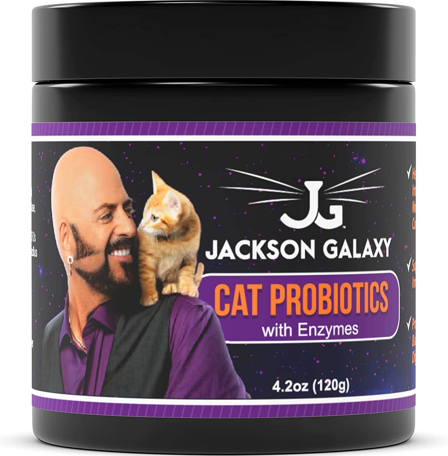 Total Vet Jackson Galaxy Cat Probiotics and Digestive Enzymes