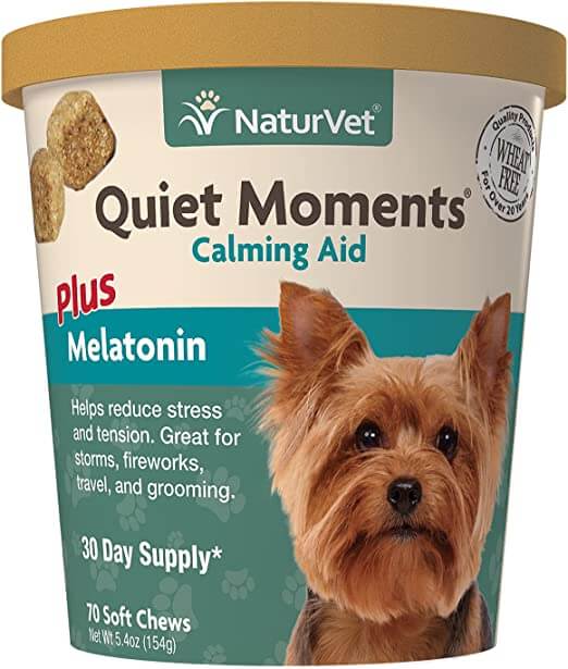 Total Vet NaturVet Quiet Moments Calming Aid Dog Supplement