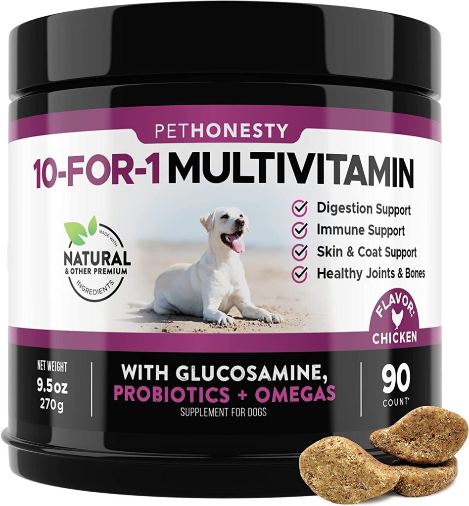 PetHonesty10in1DogMultivitamin Total Vet PetHonesty 10 in 1 Dog Multivitamin