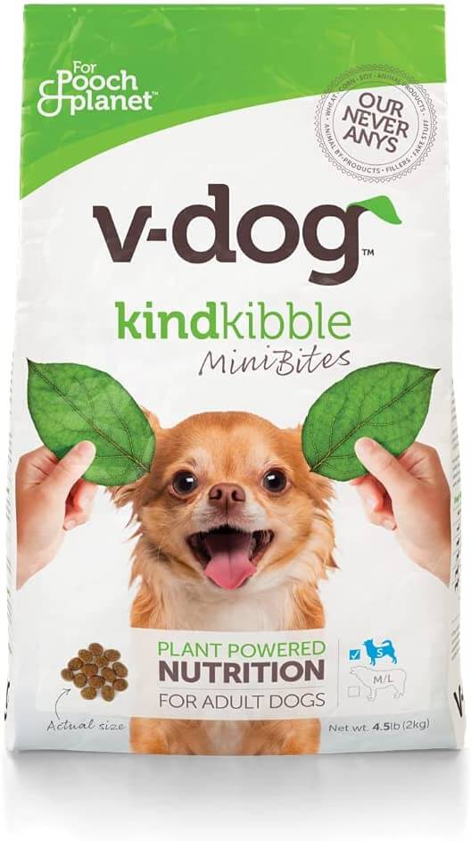 Total Vet V dog Vegan Mini Kibble Dry Dog Food for Small Dogs
