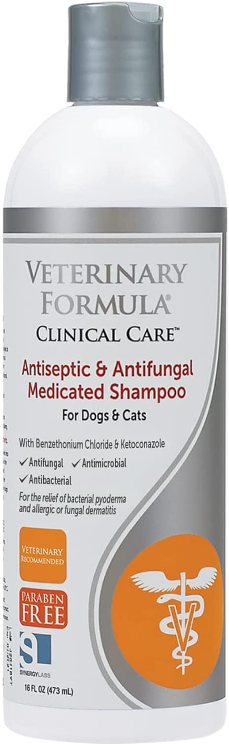 Total Vet Veterinary Formula Clinical Care Antiseptic and Antifungal Shampoo