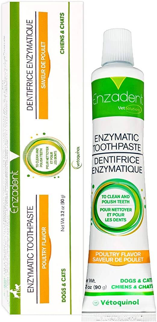 Total Vet Vetoquinol Enzadent Enzymatic Toothpaste for Cats