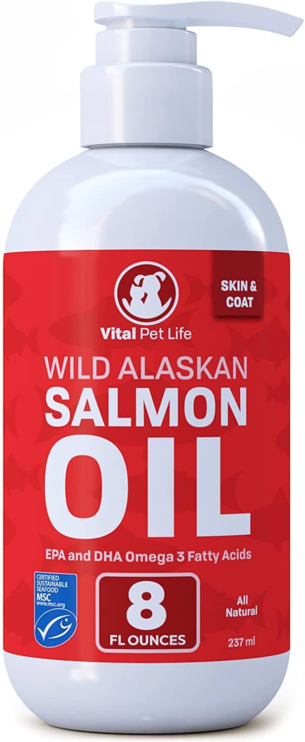 Total Vet Vital Pet Life Salmon Oil for Dogs Cats