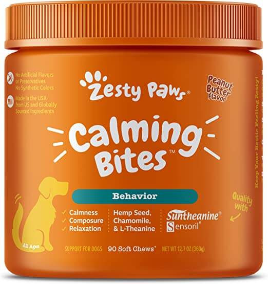 Total Vet Zesty Paws Calming Soft Chews for Dogs