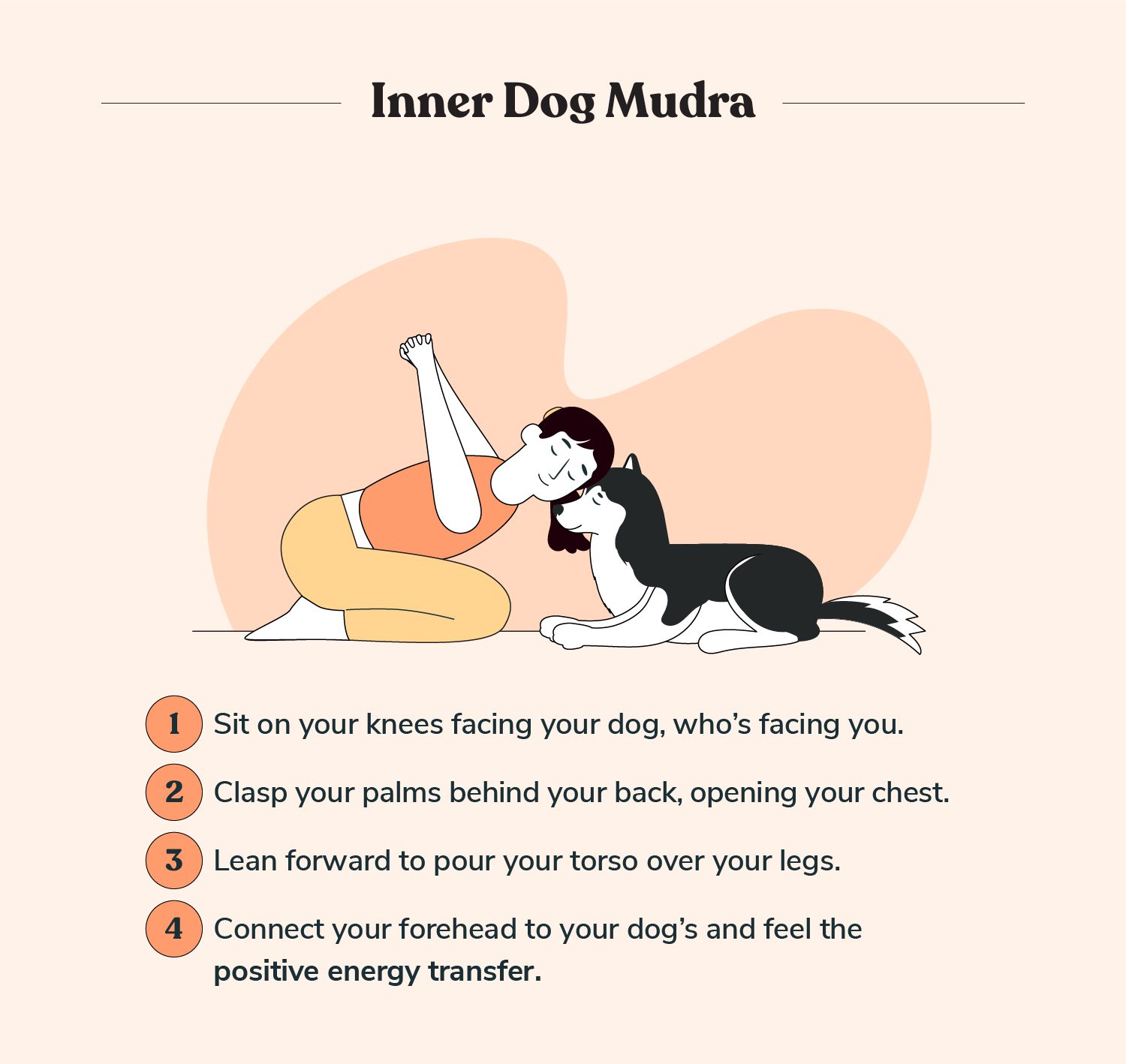 Total Vet yoga poses with dogs