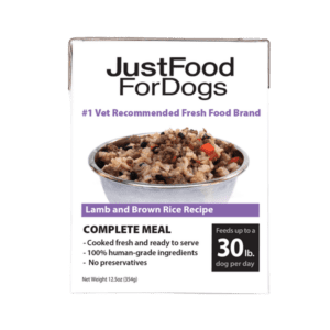 Total Vet Just Food for Dogs Pantry Fresh Lamb Brown Rice Recipe