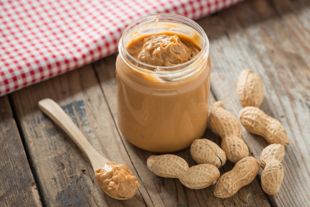 CreamyAndSmoothPeanutButterInJarOnWoodTable Total Vet