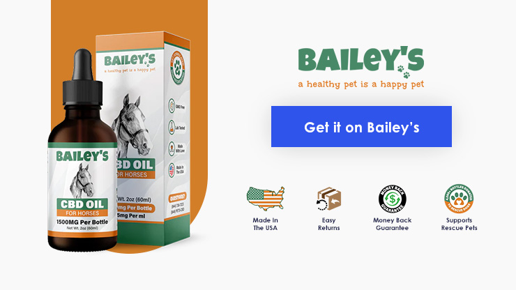 Baileys CBD Oil for Horses Total Vet Bailey's CBD Oil for Horses