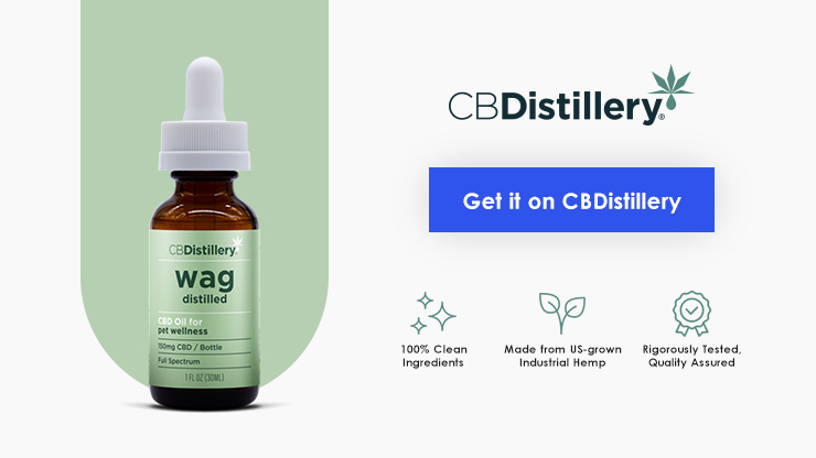 CBDistillery CBD Pet Tincture Total Vet CBDistillery CBD Pet Tincture