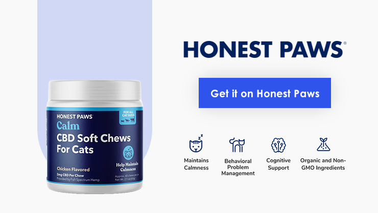 Honest Paws Calm CBD Soft Chews for Cats Total Vet Honest Paws Calm CBD Soft Chews for Cats