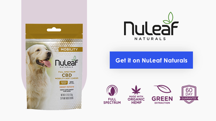 Nuleaf Naturals CBD Mobility Total Vet Nuleaf Naturals CBD Mobility